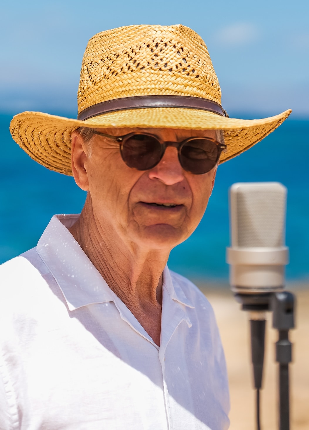Portrait of voice actor Bernard Schaer
